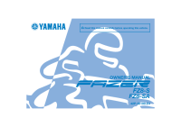 Yamaha FZ8-S - Owners manual 2010-2